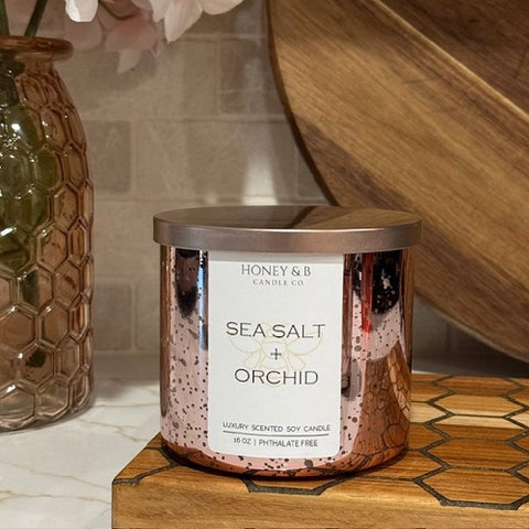 SEA SALT + ORCHID - Limited Edition Vessel